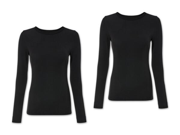 Damen Langarmshirt, 2 Stück