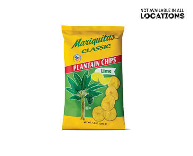 Mariquitas Original or Lime Plantain Chips