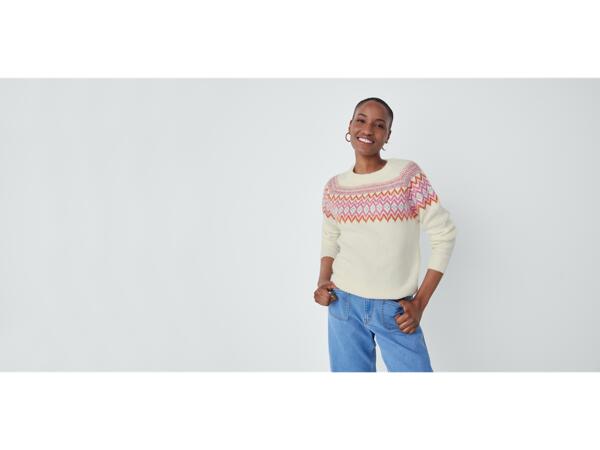 Ladies' Chunky Knitted Jumper