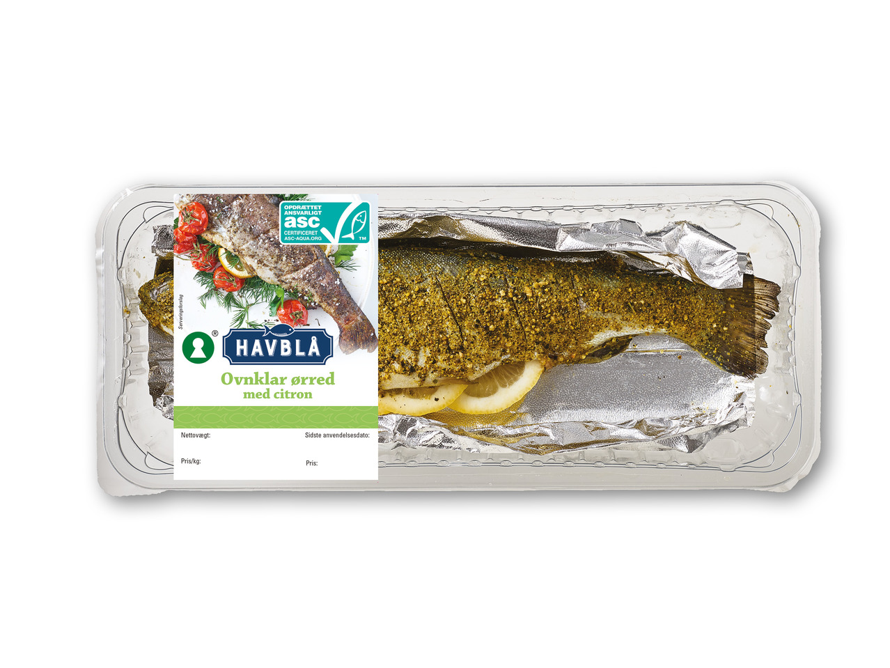 HAVBLÅ Ovnklar ørred