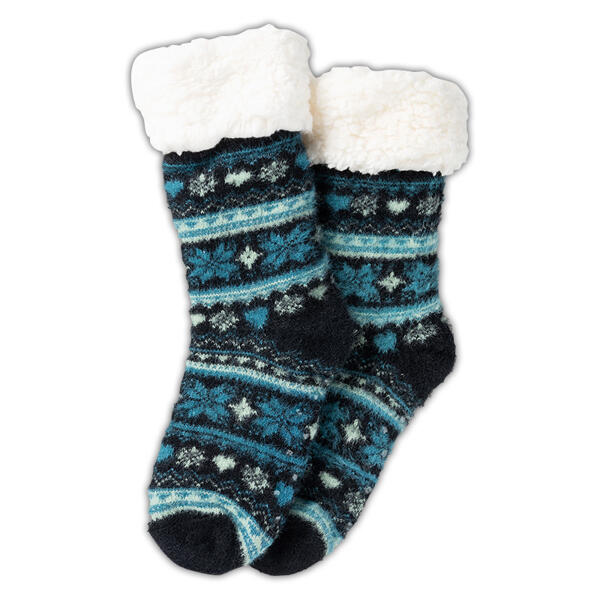 Homesocks mit Jacquard