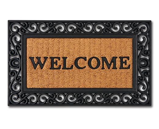 Huntington Home Rubber Gate/Coir Mat