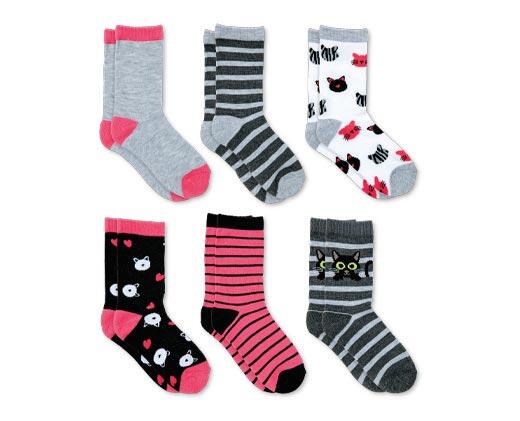 Lily & Dan Childrens 6pk Socks