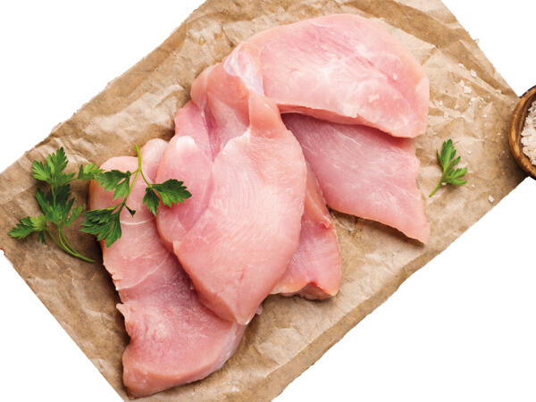 Frische Putenbrustschnitzel