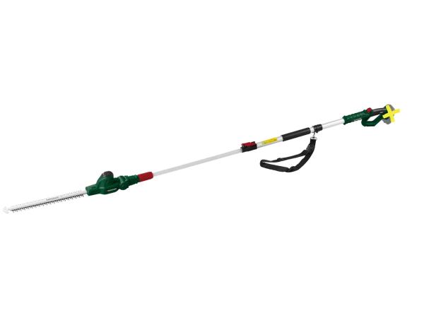 Cordless extendable hedge trimmer