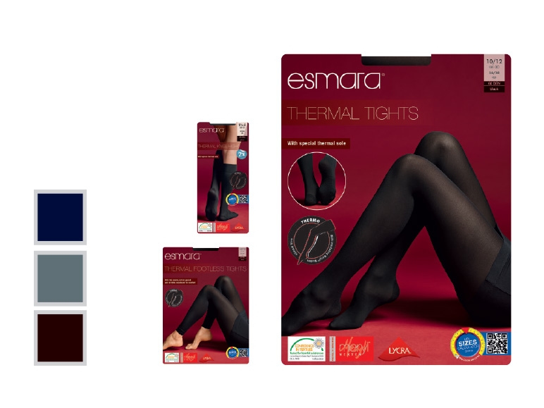 ESMARA Ladies' Tights/Leggings/ Knee-high Socks