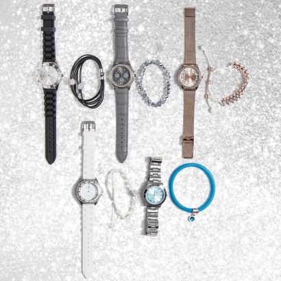 Montre pour dames avec bracelet assorti