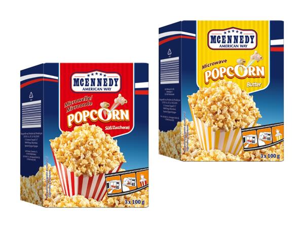 Popcorn pour four à micro-ondes