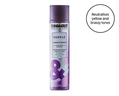 Toni & Guy Purple Shampoo or Conditioner 250ml