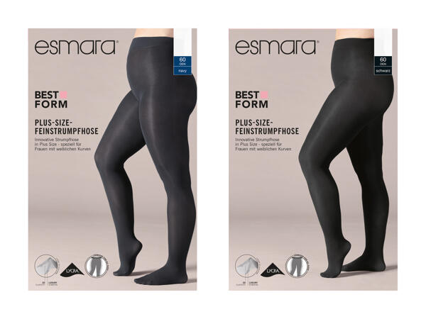 Collants fins grandes tailles