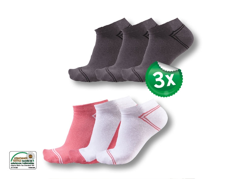 Socquettes, 3 paires