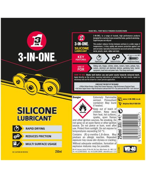 3-In-1 Silicone Spray