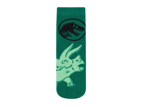Jurassic World Kids' Character Thermal Socks - 2 Pairs