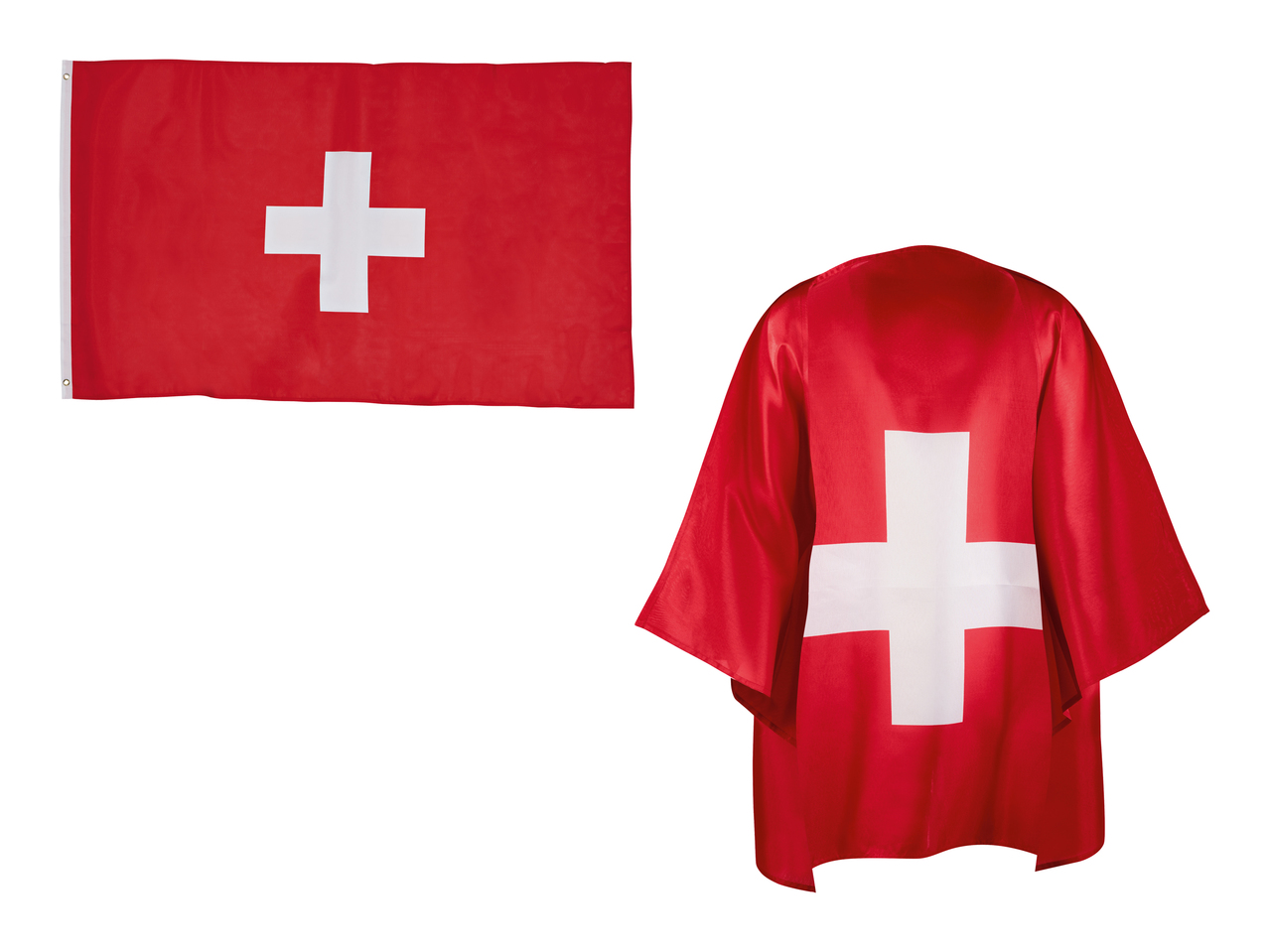 Drapeau/ poncho de supporter