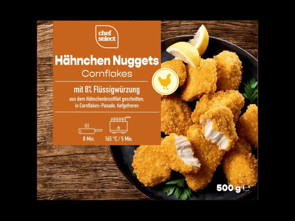 Hähnchen-Nuggets Cornflakes