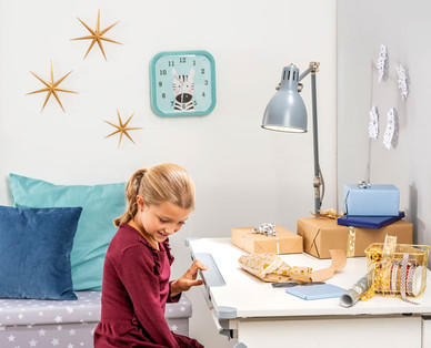SEMPRE Kinderzimmer-Wanduhr