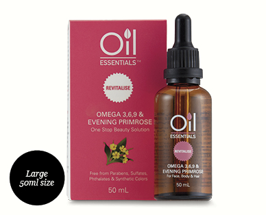 Oil Essentials for Face, Body and Hair 50ml