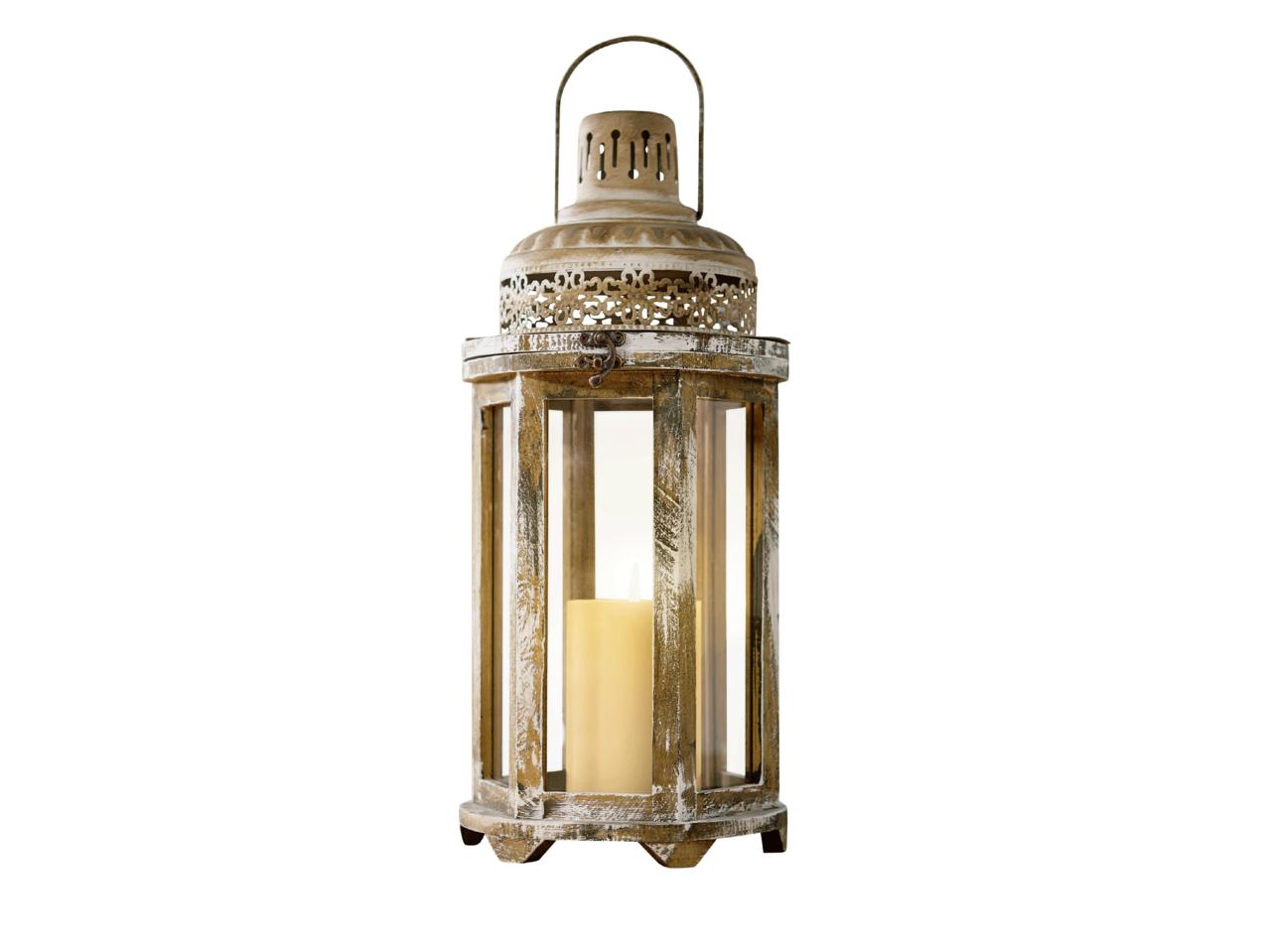 MELINERA Wooden Lantern