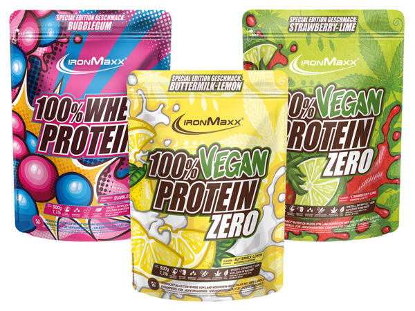 Iron Maxx Whey Protein oder Vegan Protein
