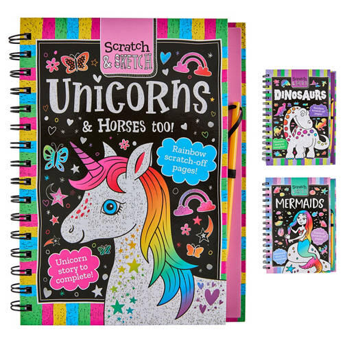 Assorted Scratch & Sketch Books