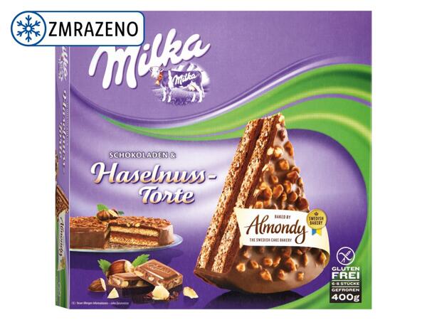 MILKA LÍSKOOŘÍŠKOVÝ DORT