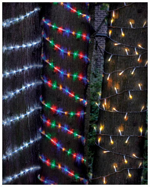 Amber Outdoor Light Chain