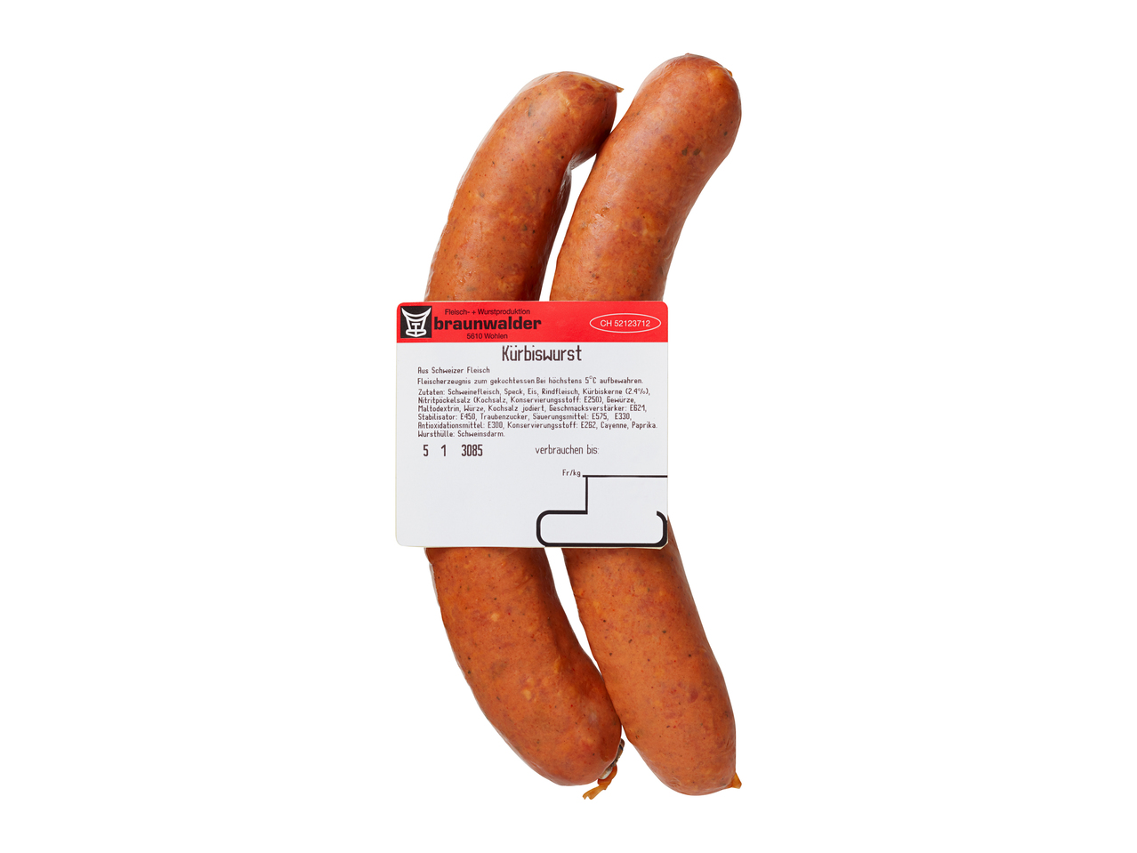 Saucisse au potiron