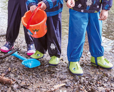IMPIDIMPI Kleinkinder-Regenstiefel
