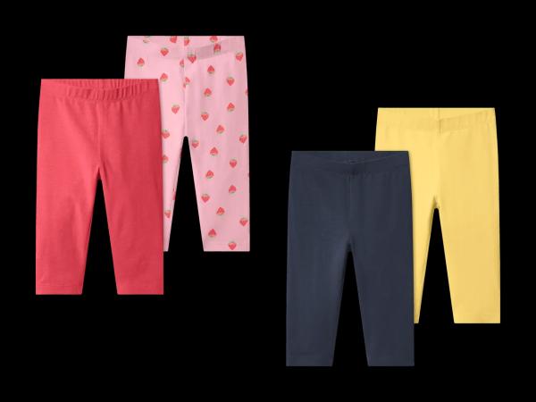 Kleinkinder Caprileggings, 2 Stück