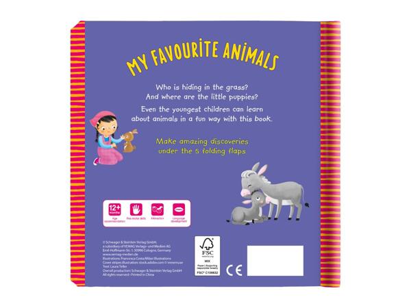 Interactive Baby Board Book - My Favourite Animals