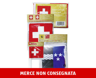 BANDIERE ASSORTITE "SVIZZERA"