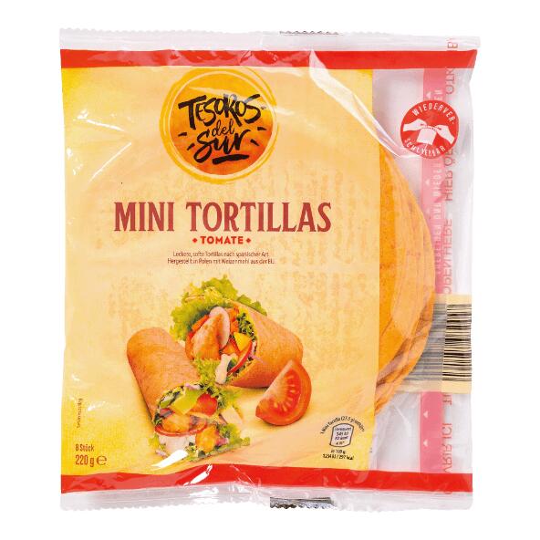 Minitortilla's, 8 st.