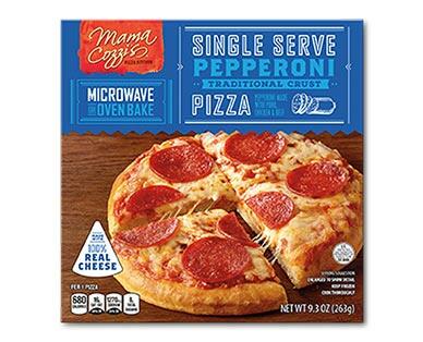 Mama Cozzi's Pizza Kitchen 
 Premium Single Serve Microwavable Pizza