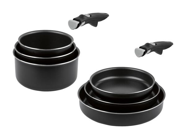 Set di casseruole/​padelle con manico, 4 pezzi