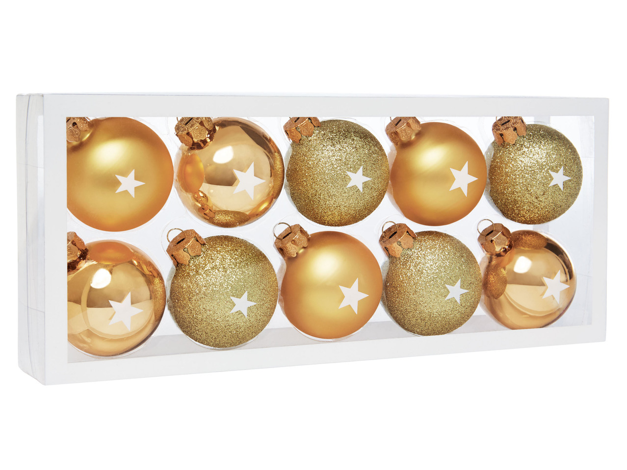 Glass Christmas Tree Baubles