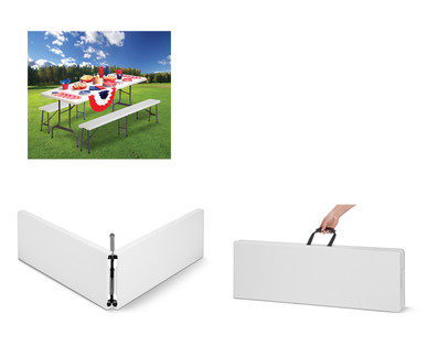 Easy Home 6' Fold-in-Half Bench