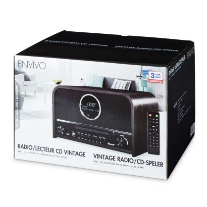 Radio/lecteur CD vintage