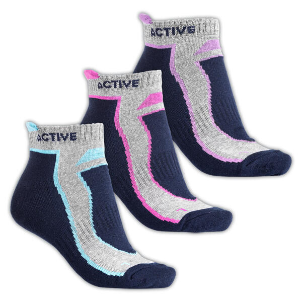 Sport-Sneaker-Socken 3 Paar