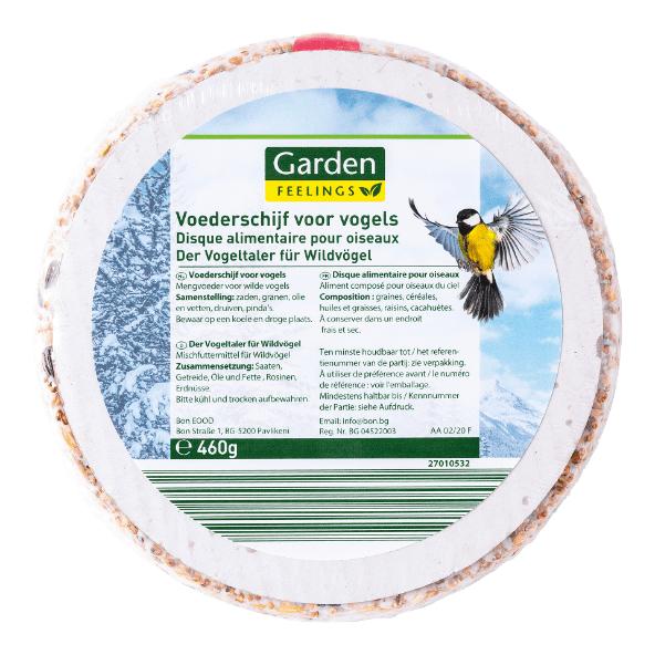 Voederschijf voor vogels