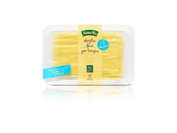 Thin Lasagna Sheets