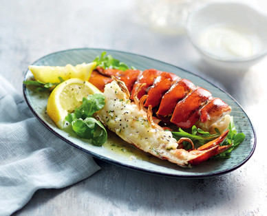Specially Selected Wild Lobster Tails with Garlic Butter