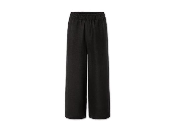 Damen Leinen-Culotte