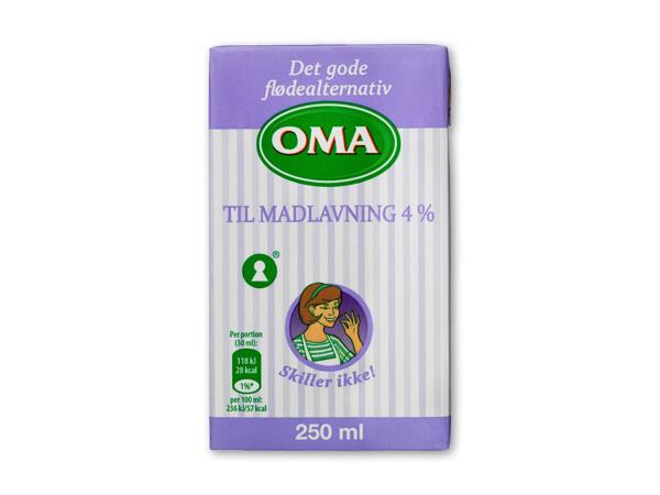 OMA Til madlavning 4 %