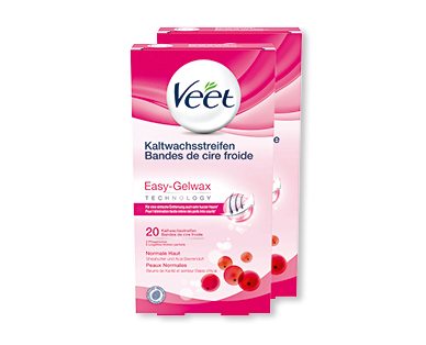 Bande de cire froide pour les jambes VEET
