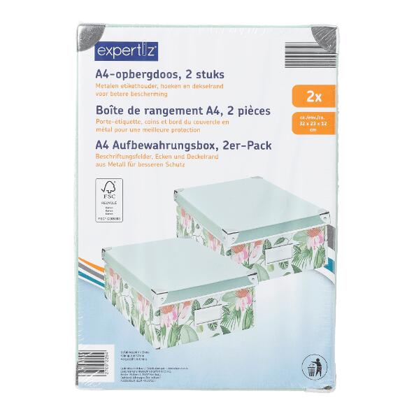 EXPERTIZ(R) 				Aufbewahrungsschachteln