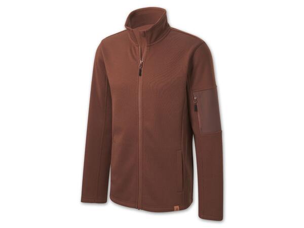 Damen/Herren Strickfleecejacke