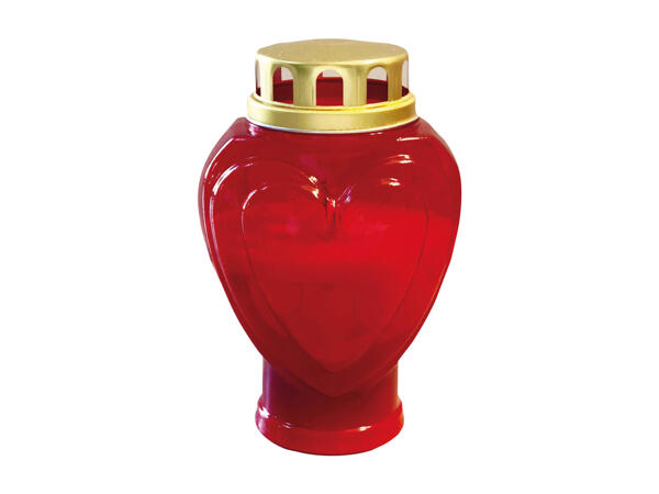 Heart-Shaped Candle