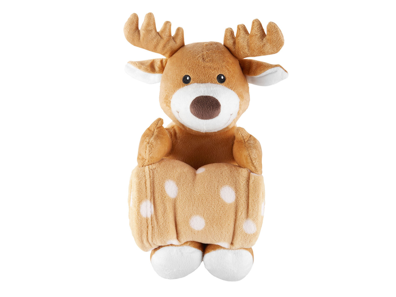 Blanket with Kids' Soft Toy, 70x100cm