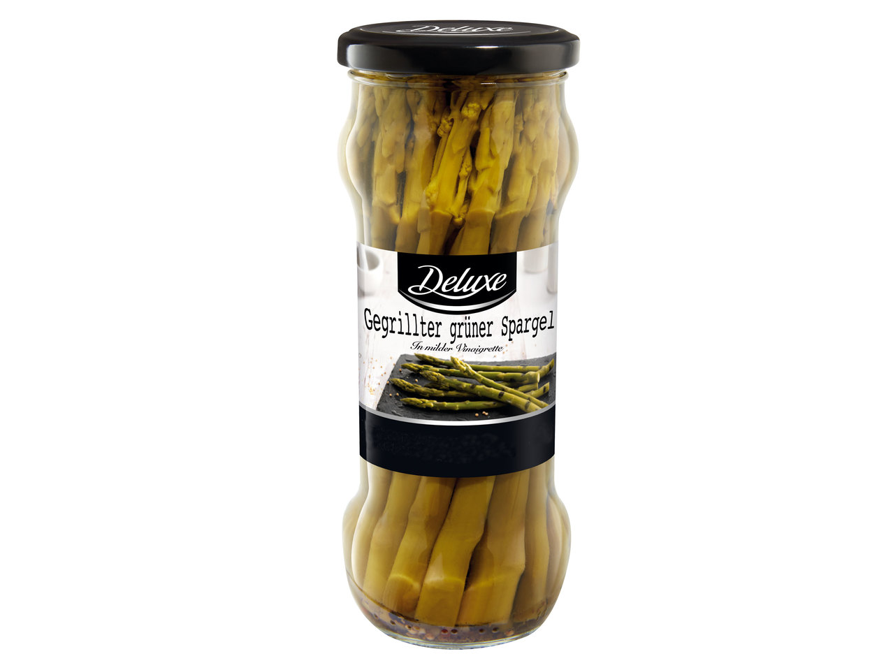 DELUXE Gegrillter grüner Spargel