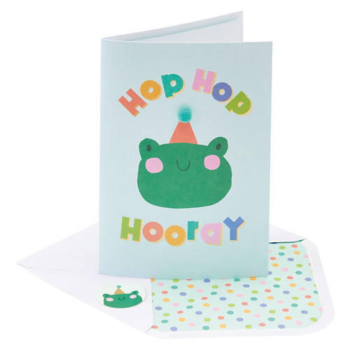 5" x 7" Greeting Card - Hip Hip Hooray